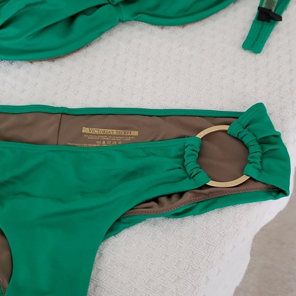 Victoria's Secret bikini twist top kelly green - Picture 3 of 4